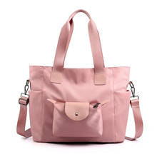 Brand Designer Women Handbag Waterproof Nylon Female Tote Bag Large Capacity Casual Women Shoulder Bags Big Zipper Crossbody Bag 2024 - buy cheap
