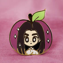 LOONA Olivia Hyes-Pin de esmalte de dibujos animados Kawaii, broche de Apple Girl, pintor, insignia coleccionable, accesorios, regalo único 2024 - compra barato