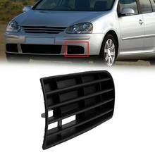 Car Front Bumper Fog Lamp Frame Fog Lamp Grille for Golf 5 A5 MK5 2004 2005 2006 2007 2008 2009 2024 - buy cheap