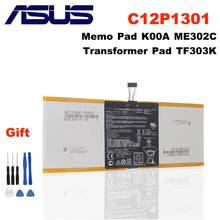 ASUS C12P1301 Original Laptop Battery For ASUS MEMO PAD K00A (ME302C)  MemoPad 10.1" TF303K 1B014A High Capacity + Free Tools 2024 - buy cheap