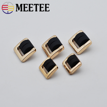 Meetee-10 juegos de botones a presión de Metal, 20x17mm, sujetadores de botón, hebilla de decoración de ropa, accesorios de costura artesanal CN015 2024 - compra barato