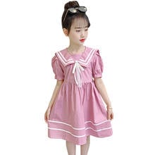 Dress Girl Big Bow Party Girl Dress Patchwork Children Dress Summer Girl Costume 6 8 10 12 14 2024 - buy cheap