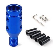 Universal Car Manual Gear Shift Knob Adapter M12x1.25 Aluminum Threaded Shifter Wholesale 2024 - buy cheap