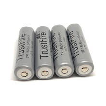 TrustFire-linterna para cámara de ion de litio, batería recargable de litio, 18650, 2400mah, 3,7 V, con PCB, TR 18650 2024 - compra barato