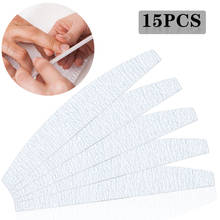 5/10/15Pcs Grey 100/180 Nail File Buffer Professional Manicure Files Nail Art Sanding Buffer Files UV Gel Nail Lime Care Tools 2024 - buy cheap