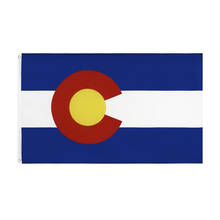 FLAGHUB 60X90 90X150cm Us Usa State Colorado Flag For Decoration 2024 - buy cheap