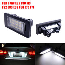 Luces LED para matrícula de coche, 24 unidades, 8-30V, 2,4 W, 6000k, blanco, para BMW E90, M3, E92, E70, E39, F30, E60, E61, E93, 2 unidades 2024 - compra barato