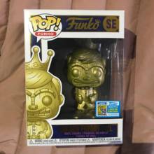 2019 SDCC Exclusive Funko pop Official Golden Funko Freddy Idol Vinyl Figure Collectible Model Toy with Original Box 2024 - buy cheap