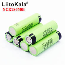 Лидер продаж, оригинальный перезаряжаемый литиевый аккумулятор liitokala NCR18650B, 3,7 в, 3400 мАч, 18650, 3400 мАч 2024 - купить недорого