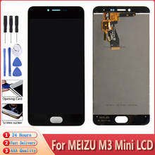 5,0 "Оригинальный ЖК-дисплей для Meizu M3 mini ЖК-дисплей сенсорный экран AAA Качество сборка Замена Бесплатные инструменты для MEILAN 3 дисплей 2024 - купить недорого