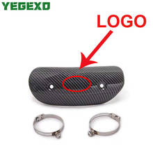 Muffler Heat Shield Motorcycle Exhaust Accessories For honda cbf 1000 bmw gs 310 bmw f 650 gs honda cg 125 ducati monster 600 2024 - buy cheap