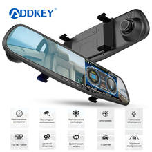 ADDKEY Car DVR Radar Detector Mirror Camera Video Recorder FHD 1080P Auto Camera Dual Lens Rear View Camera Speedcam dash cam 2024 - buy cheap