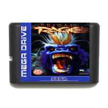 Primal Rage-tarjeta de juego MD de 16 bits, para Sega Mega Drive, Genesis 2024 - compra barato