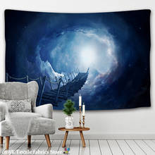Bermuda tapestry wall hippie ocean witchcraft boho decoration home decor tapiz wall whale tapestry 2024 - buy cheap