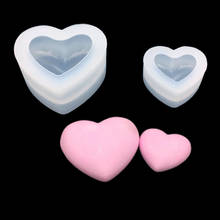 Loving Heart Silicone Sugarcraft Mold Fondant Cake Decorating Tools Cupcake Chocolate Baking Molds 2024 - buy cheap