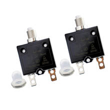 2pcs 30A Circuit Breaker Overload Protector Switch Fuse Resettable 125/250V 2024 - buy cheap