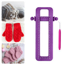 Adjustable Sock Loom Kit Knitting Socks Scarf Hat DIY Hand Craft Tool Plastic Sewing Tools Practical Knitting Tool New 2020 2024 - buy cheap