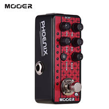 Mooer MICRO PREAMP серия 016 Феникс цифровой предусилитель гитарная педаль моделирования кабинета двойной Каналы 3-полосный 2024 - купить недорого