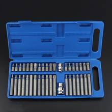 40Pcs 1/2in 3/8in Adaptor Drive Shank Hex Torx XZN Spline Star Impact Socket Set Metric Socket Set Ratchet Driver Socket Wrench 2024 - buy cheap