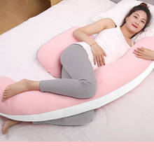 Cotton Sleeping Support Pillow For Pregnant Women Body Pillowcase U Shape Maternity Pregnancy Pillows Side Sleepers Bedding 2024 - buy cheap