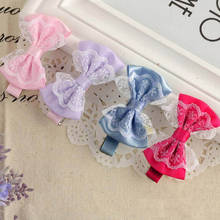 Adorable Baby Headwear Cute Lace Bowknot Hair Clips Baby Girl Hairpin Child Hair Accessories Problema della carta *5 Accessories 2024 - buy cheap