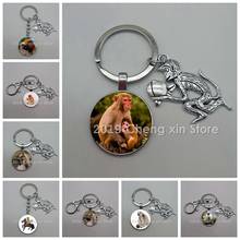 Monkey Charm Keychain Monkey Keychain Men and Women Souvenirs 2024 - buy cheap