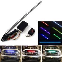 1 комплект 56 см 7 цветов 5050 48 светодиодный RGB сканер вспышка для автомобиля стробоскоп Knight Rider Kit светильник 2024 - купить недорого