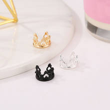 2020 Fashion Ear Cuffs Crown Ear Cuff Clip Earrings for Women Climbers Earcuff No Piercing Fake Cartilage Earring 2024 - buy cheap