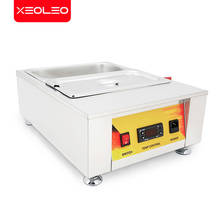 XEOLEO Commercial double cylinder chocolate melting machine Electric heating chocolate melting pot Winter sauce warmer 1000W 2024 - buy cheap