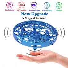 Hot 360° Mini Drone Smart UFO Aircraft For Kids Flying Toys RC Helicopters Hand Control Remote Control Toys Boys Girl Gift 2024 - buy cheap