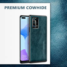 LANGSIDI Brand case For HUAWEI P40 PRO P30 LITE p20 MATE 40 30 PRO 20 LITE  Genuine leather Luxury cover For honor 30 V30 fundas 2024 - buy cheap