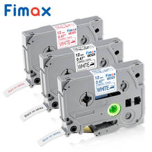 Fimax 3Pcs Compatible for Brother TZe-FA3 TZ-FA3 P-touch Fabric Iron-on tze tape TZeFA3 fa231 12mm Brother P touch Label Printer 2024 - buy cheap