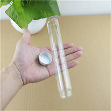 12pcs/lot 30*200mm 110ml Glass Jars Aluminum Caps Glass Bottles Vials Transparent  Containers Cute Test tube Bottles 2024 - buy cheap