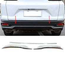 For Honda CR-V CRV 2020 2021 ABS Chrome Tail Door Rear Trunk Lower Bumper Strips Frame Cover Decoration Car Styling 2024 - buy cheap