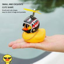 Car Decoration Yellow Duck Car Net Red Wearing Helmet Hard Hat Small Car Duck Interior Decor Turbo Boost Duck утка в машину 2024 - buy cheap