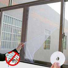 Pantalla antimosquitos de 150cm x 130cm, mosquitera para ventana, cortina, mosquitera para insectos 2024 - compra barato