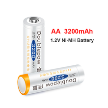 Batería AA recargable de alta capacidad NI-MH, 3200mah, 1,2 V, AA, para termómetro de juguete, calculadora de ratón 2024 - compra barato