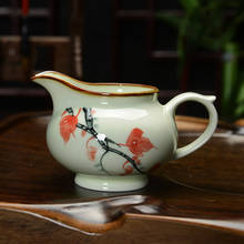 Taza de té chino de porcelana pintada a mano, juego de té Cha Hai Kung Fu, vasos de té de Kung Fu, 150ml 2024 - compra barato