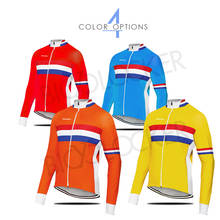 Maillot de Ciclismo térmico para hombre, Ropa deportiva de equipo de lana, invierno, 2019 2024 - compra barato