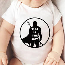 Mandalorian Baby Rompers Boy Girls Infant Clothes Kids Jumpsuit THIS IS THE WAY Newborn Clothes Dropshipping 2024 - buy cheap