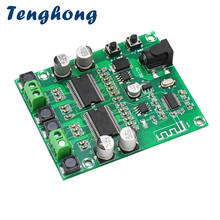 Tenghong YDA138 Bluetooth цифровой усилитель мощности 20 Вт * 2 двухканальный HD HIFI усилитель звука DC12V аудио усилитель DIY 2024 - купить недорого