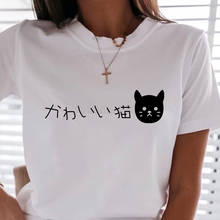 Japanese style cartoon Printed t-shirt Women Summer Tops Tshirt Short Sleeve Round neck Funny t shirt 2024 - buy cheap