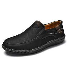 Large Size 48 Men Loafers Handmade Casual Split Leather Shoes Men Flats Comfortable Moccasins Driving  Shoes Male zapatos hombre 2024 - buy cheap