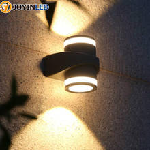 JOYINLED-Luz LED de pared impermeable para exteriores, candelabro de doble cabezal moderno, 2x5W, AC85-265V, nuevo diseño 2024 - compra barato