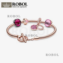 PDB SL-pulsera de plata de ley 925 para mujer, nuevo producto de alta calidad, abalorio de moda, regalo de joyería 2024 - compra barato