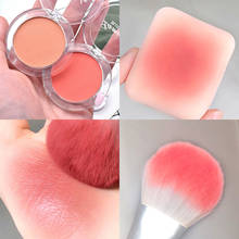 6 Colors Milk Tea Blush Peach Pallete Face Mineral Pigment Cheek Blusher Powder Makeup Professional Contour Shadow Pink Blusher 2024 - buy cheap