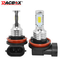 2Pcs mini LED Fog light Bulbs H7 H8 H11 HB3 9005 HB4 9006 1000LM DRL 6000K White Universal auto Driving Light fog lamp Retrofit 2024 - buy cheap