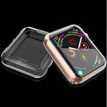 watch case for apple watch 6/5/4/3/2/SE full Screen Protective Cover iwatch apple watch band 44mm 42mm 40mm 38mm Accessories 2024 - buy cheap