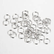 about 1000pcs 5x0.7mm Iron Jump Rings Close but Unsoldered for DIY Jewelry Making Nickel Free 21 Gauge Inner Diameter: 3.6mm 2024 - buy cheap