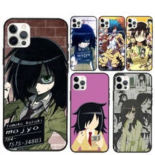 Watamote Anime Case For iPhone X XR XS Max 7 8 Plus SE 2020 12 13 Mini 11 Pro Max Phone Cover Coque 2024 - buy cheap